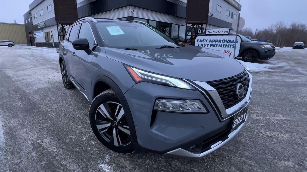 2021 Nissan Rogue Platinum AWD, MOONROOF, HEATED LEATHER SEATS, POWER LIFTGATE, REMOTE START, CRUISE CONTROL!! Photo