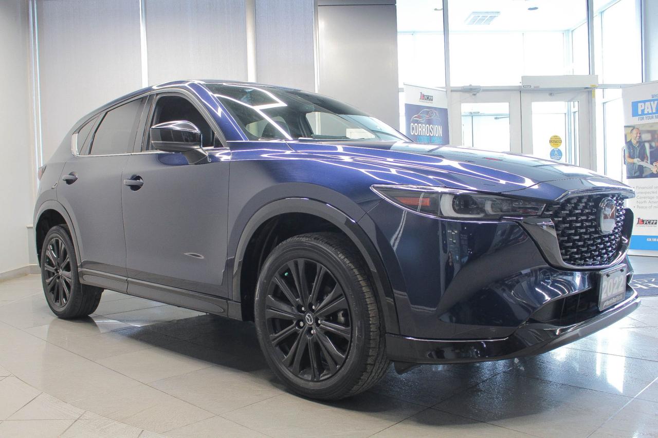 2022 Mazda CX-5 Sport Design w/Turbo HEADS UP DISPLAY - TURBO ENGINE - HEATED/VENTILATED LEATHER SEATS Photo3