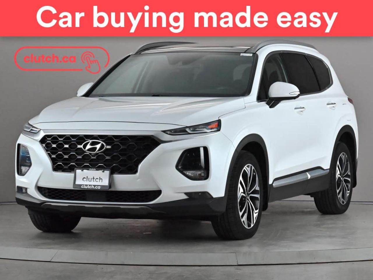 Used 2019 Hyundai Santa Fe Ultimate AWD w/ Apple CarPlay, Heated Front Seats, Rearview Cam for sale in Toronto, ON