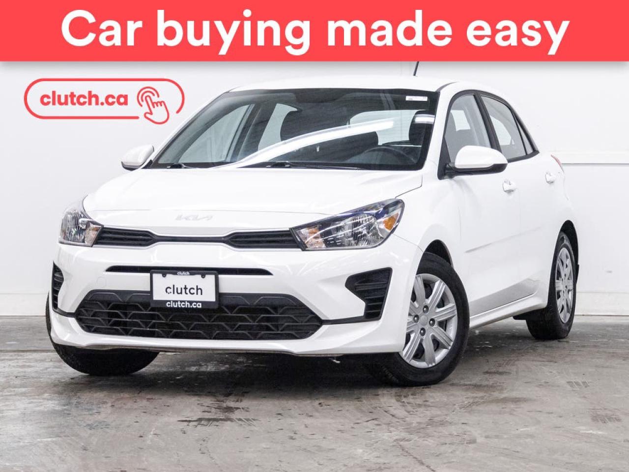 Used 2023 Kia Rio 5-Door LX+ w/ Apple CarPlay & Android Auto, Rearview Camera, Heated Front Seats for sale in Toronto, ON