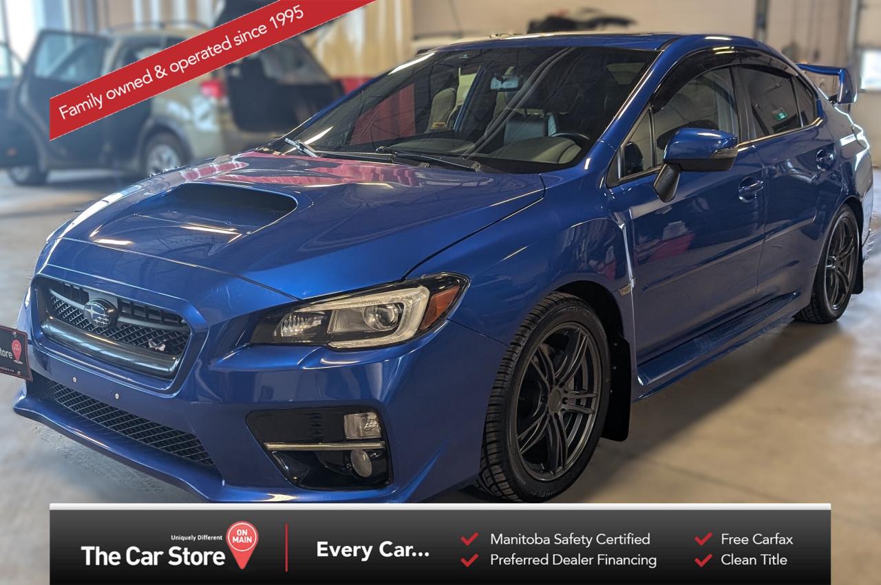 Used 2017 Subaru WRX Leather | Loaded | Local | Clean Title for sale in Winnipeg, MB