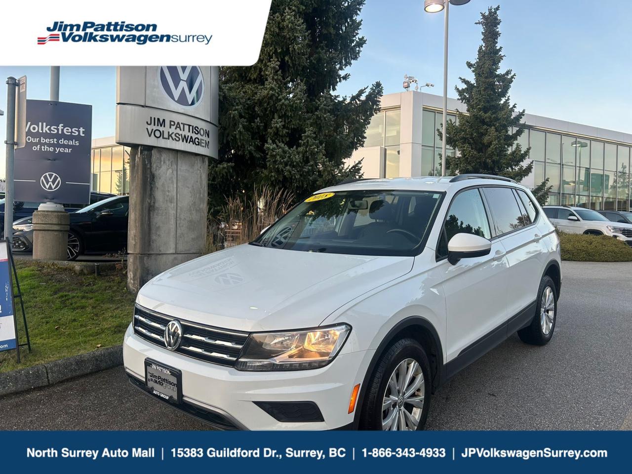 Used 2018 Volkswagen Tiguan Trendline 4Motion for sale in Surrey, BC