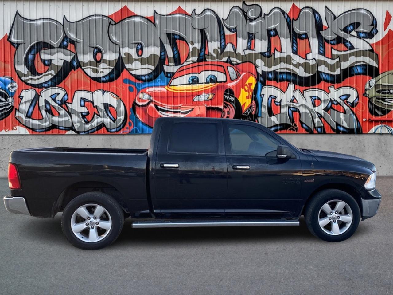 2017 RAM 1500 SLT CREW, 4X4, HEATED SEATS & STEERING WHEEL!