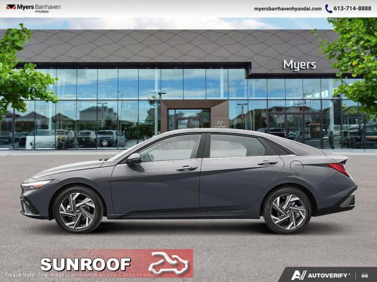 2026 Hyundai Elantra Hybrid Luxury  -  Sunroof Photo