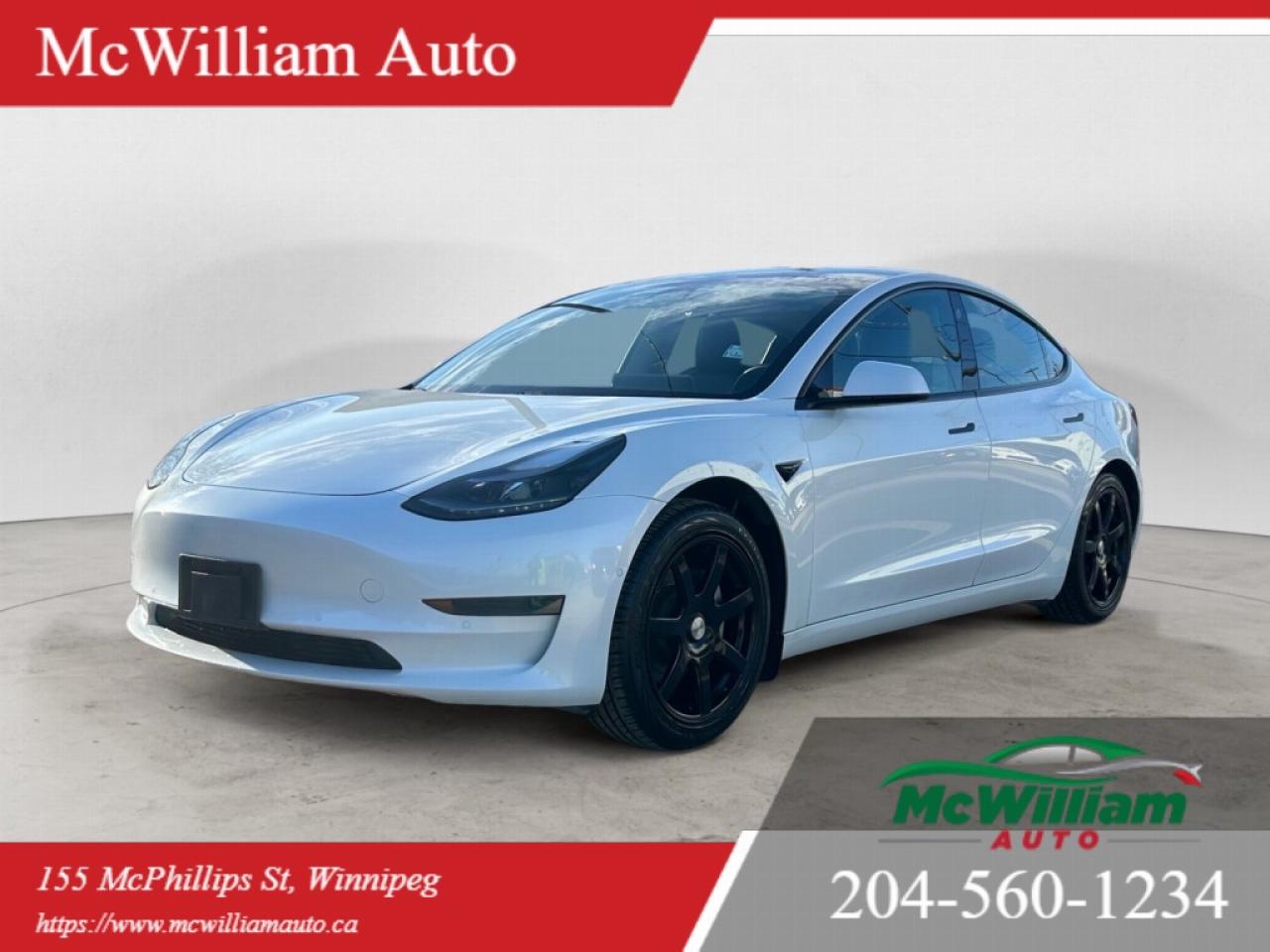 Used 2021 Tesla Model 3 Standard Range Plus | Autopilot | Great Condition | for sale in Winnipeg, MB