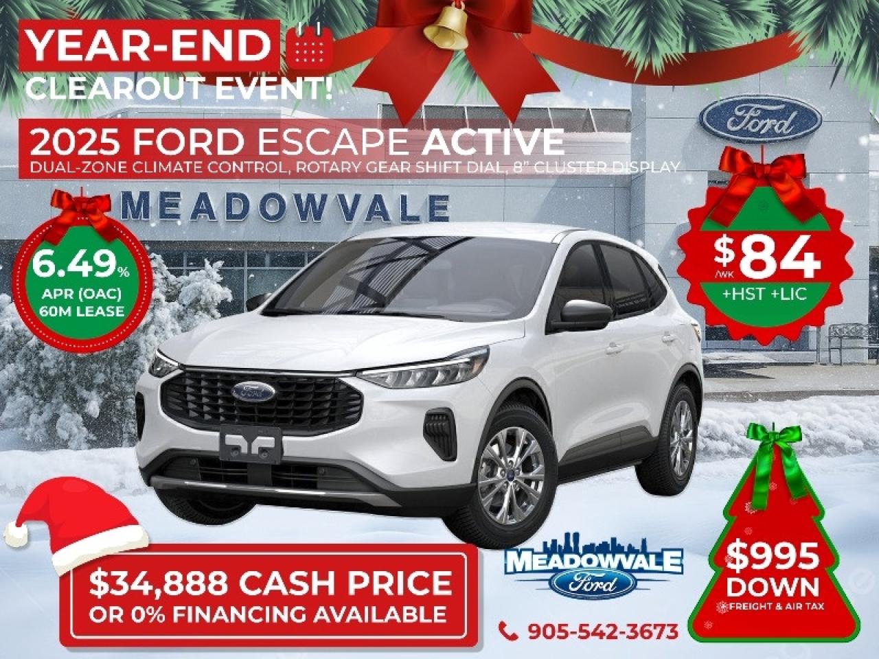 New 2025 Ford Escape Active for sale in Mississauga, ON