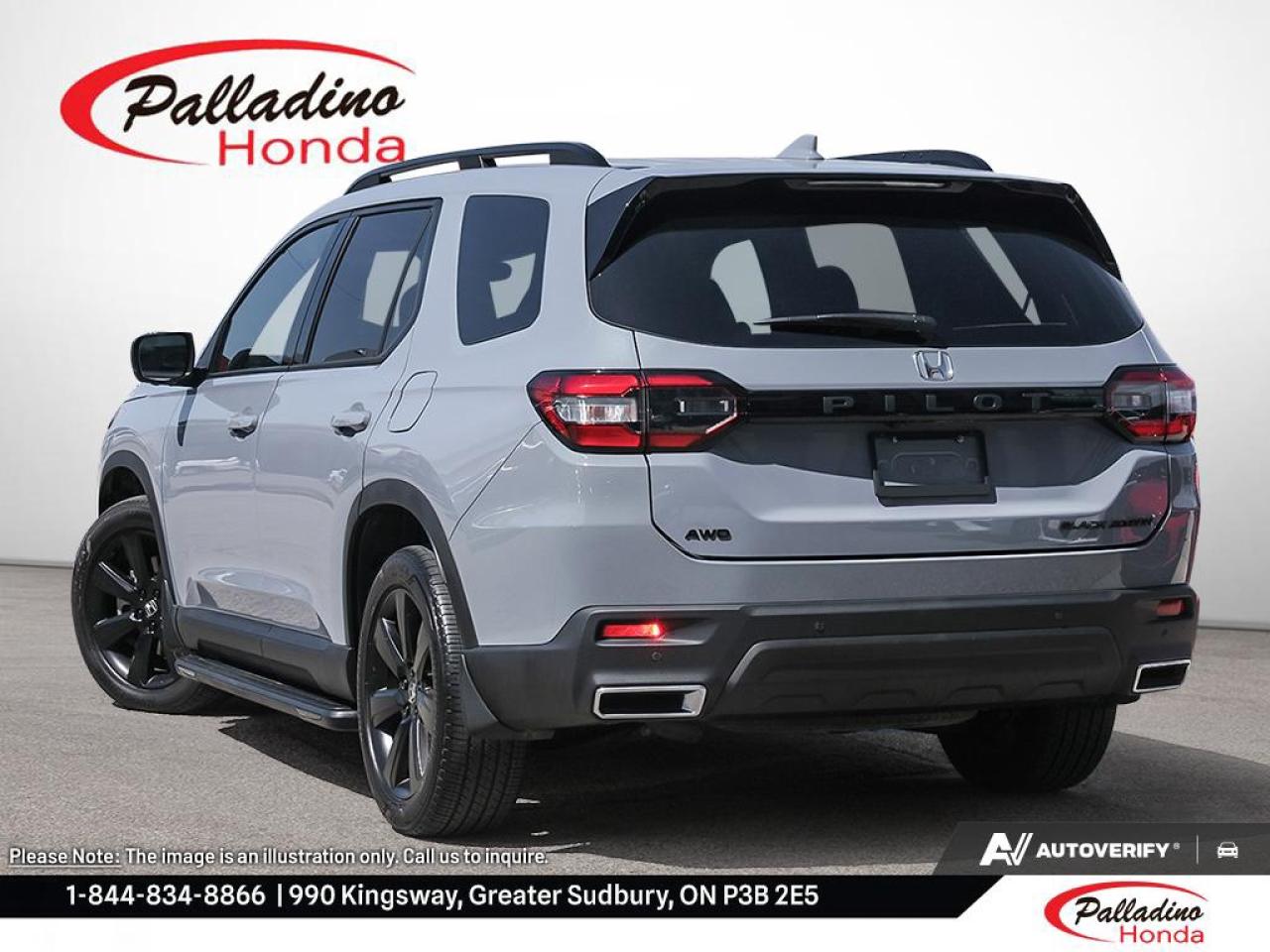 2025 Honda Pilot Black Edition Photo3