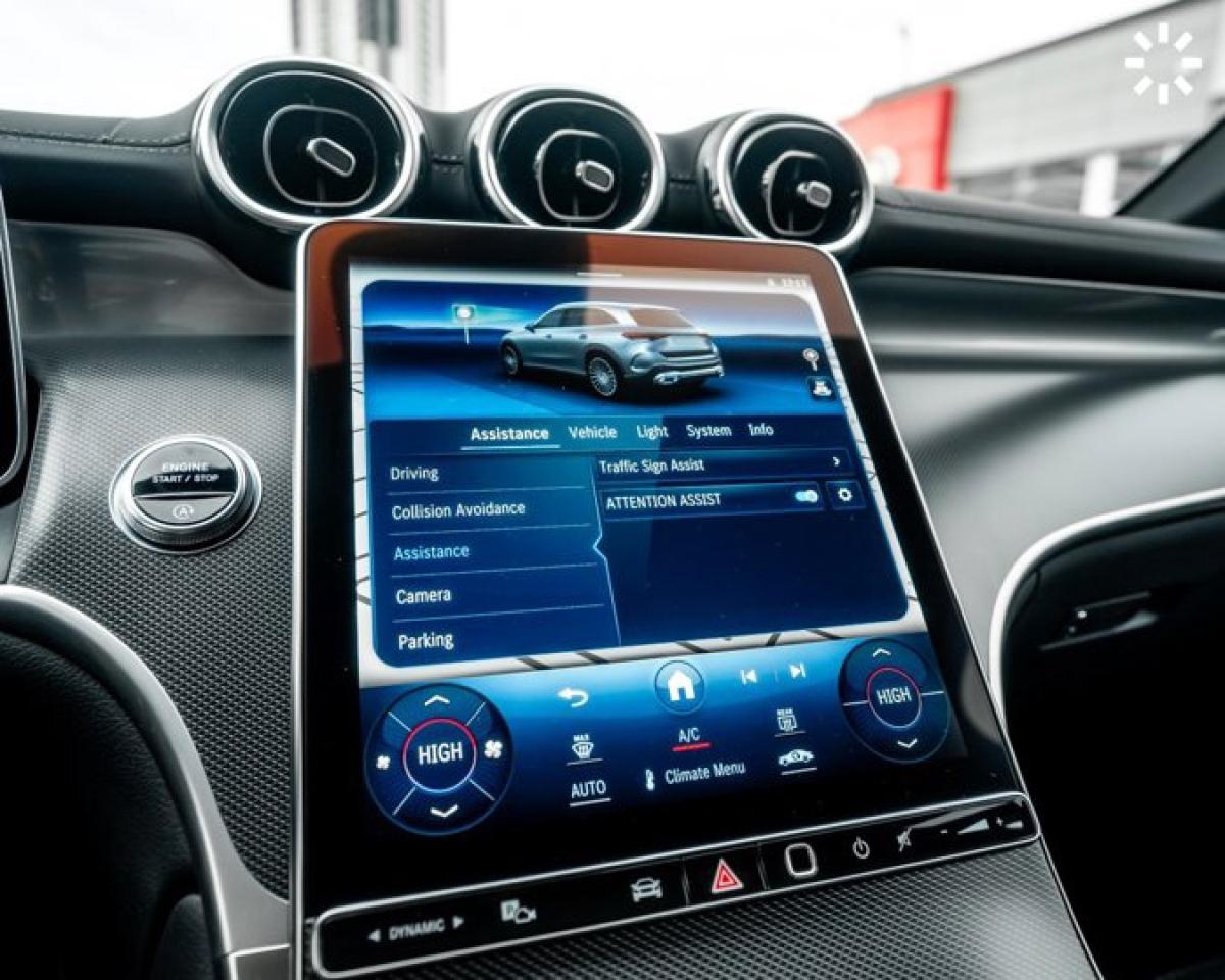 2024 Mercedes-Benz GLC 300 Panoroof Navigation 360 Camera Blind Spot Brake Assist Photo