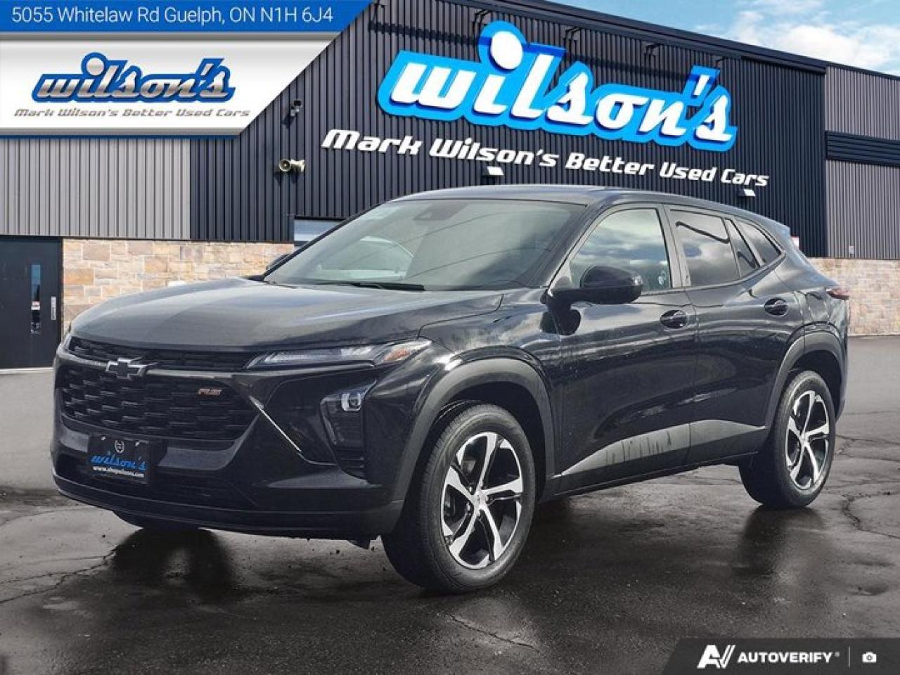 Used 2024 Chevrolet Trax 1RS | Sunroof | Heated Wheel + Seats | CarPlay + Android | Rear Camera | and More ! for sale in Guelph, ON