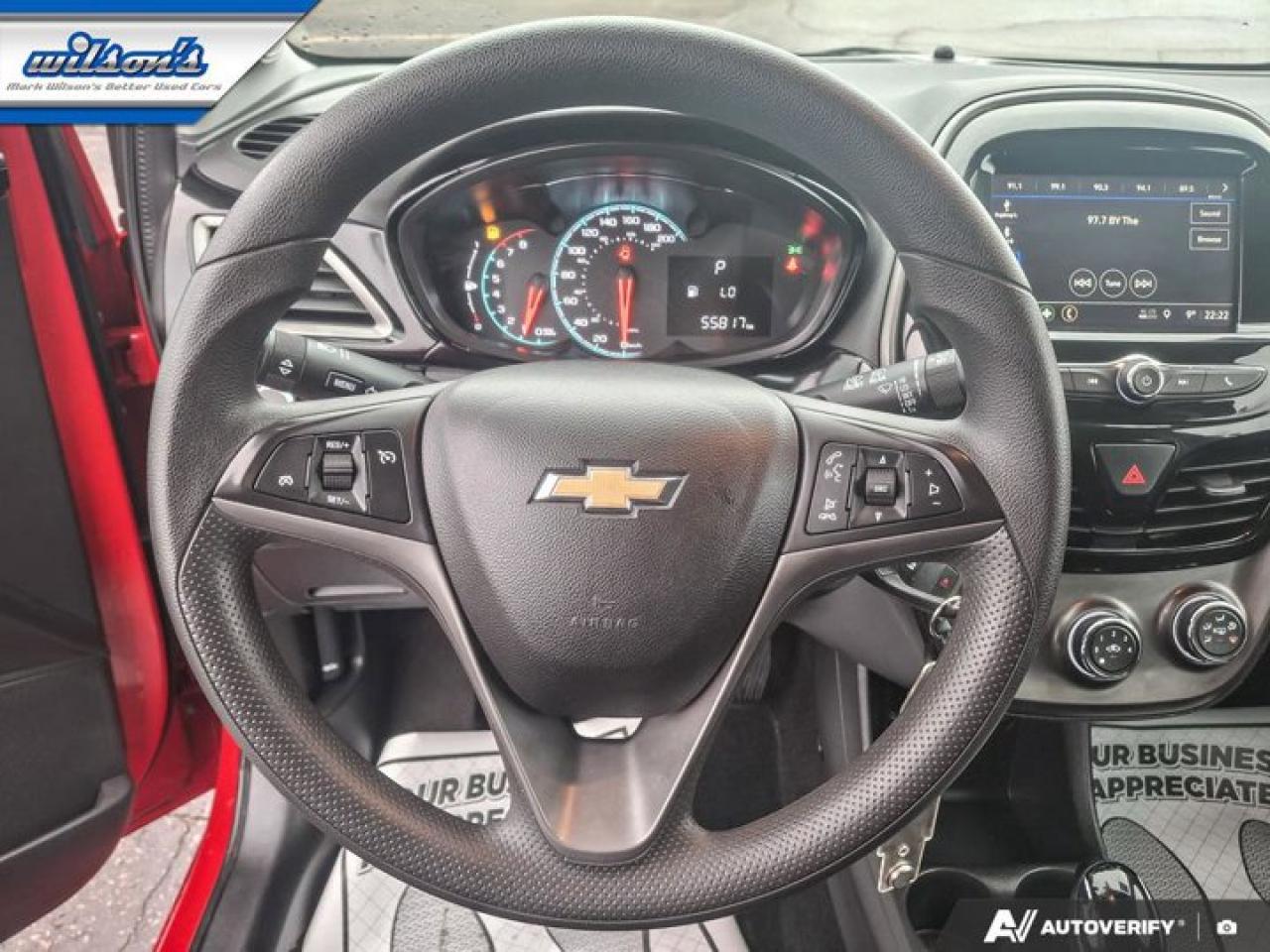 2022 Chevrolet Spark 1LT | CarPlay + Android | Rear Camera | Bluetooth | Alloy Wheels | and More ! Photo