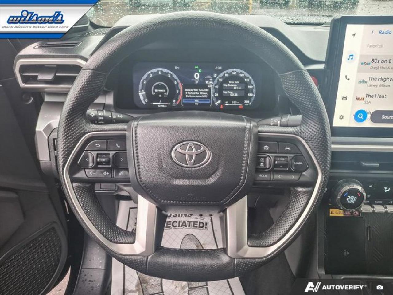 2024 Toyota Tacoma TRD Sport Premium | Leather | Sunroof | Heated + Ventilated Seats | Heated Steering | and More ! Photo