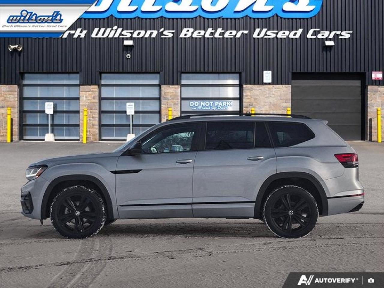 2023 Volkswagen Atlas Highline R-Line AWD | V6 | Leather | Nav | Pano Roof | Cooled + Heated Seats | and More ! Photo