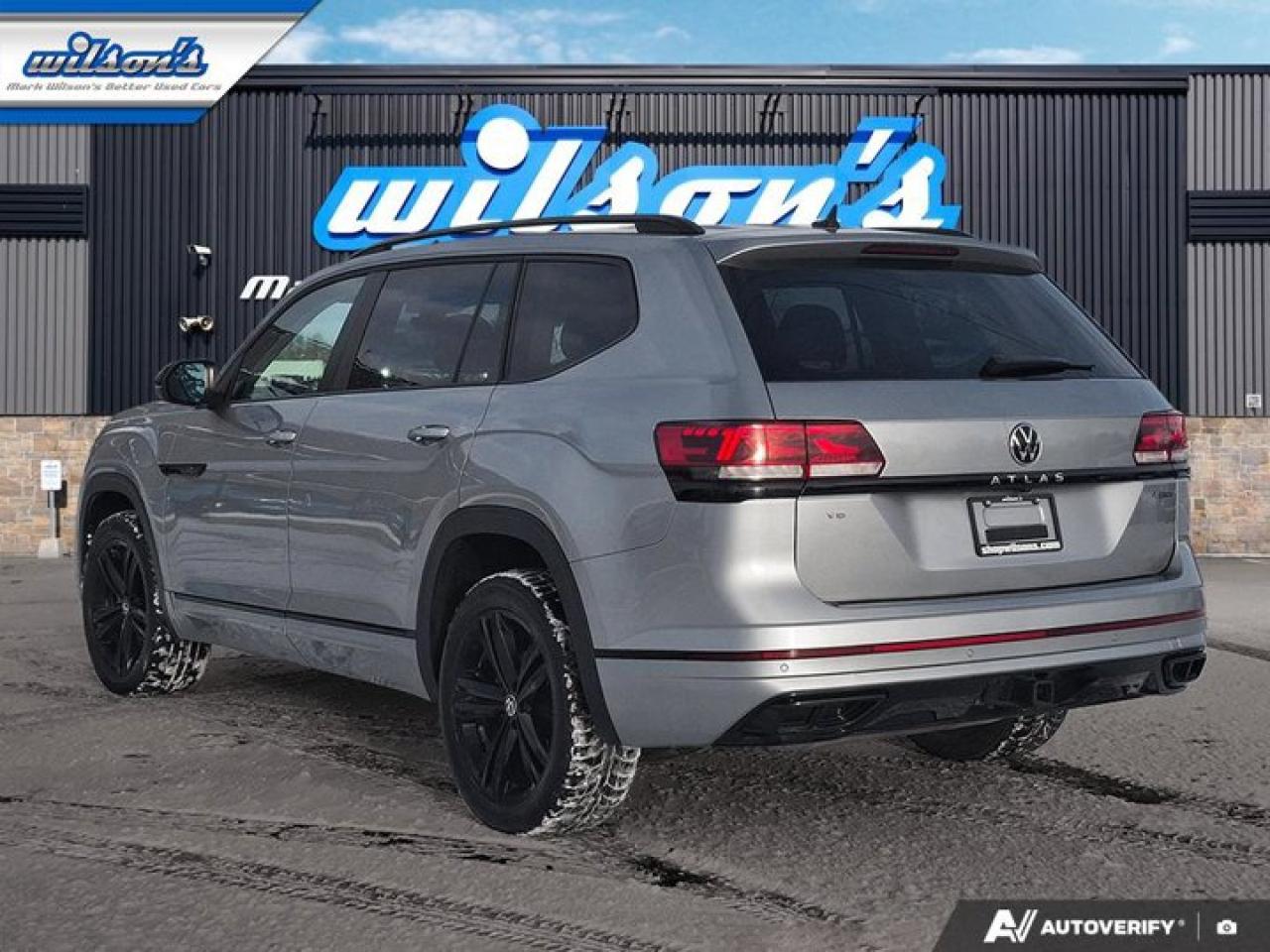 2023 Volkswagen Atlas Highline R-Line AWD | V6 | Leather | Nav | Pano Roof | Cooled + Heated Seats | and More ! Photo