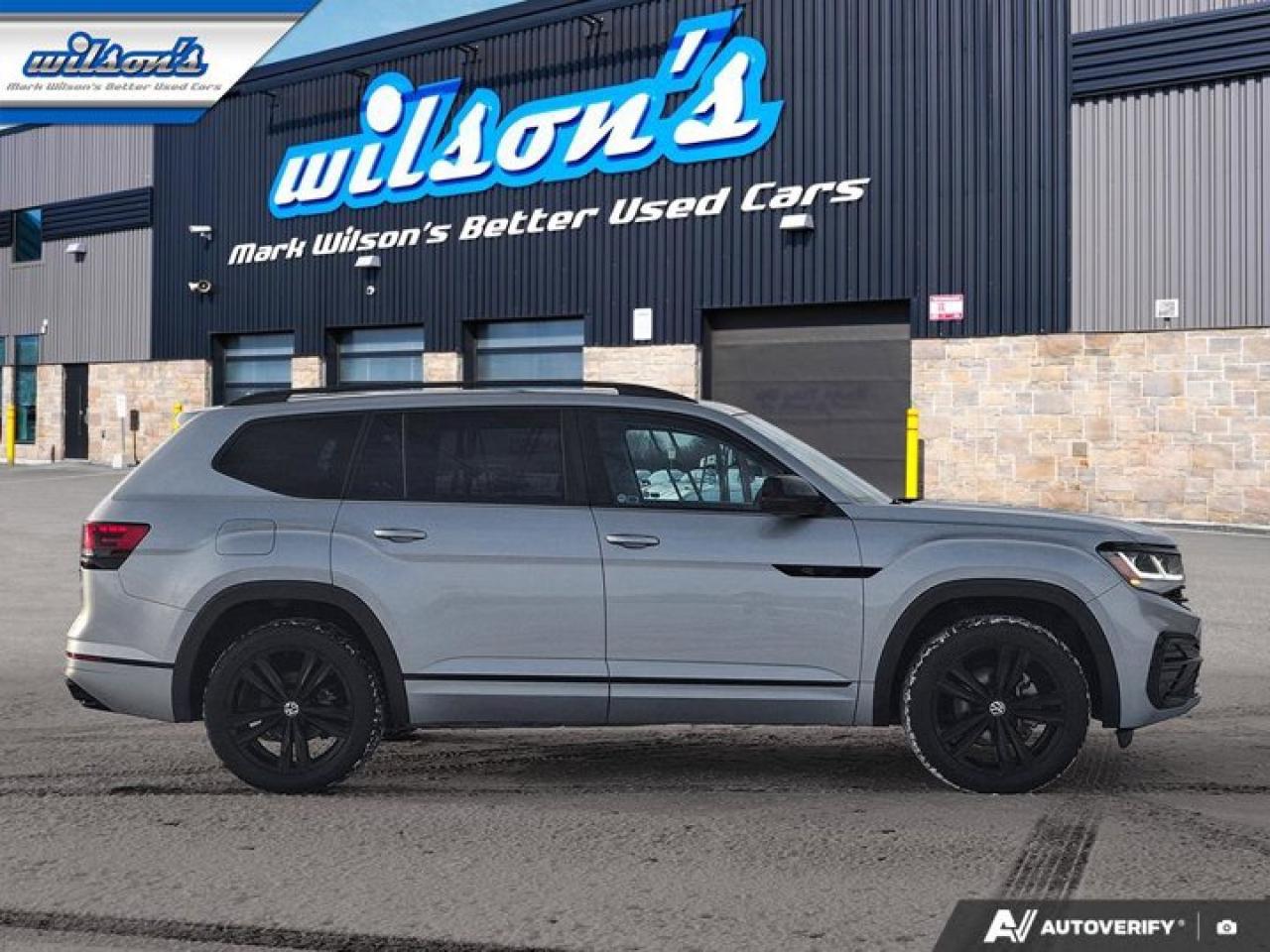 2023 Volkswagen Atlas Highline R-Line AWD | V6 | Leather | Nav | Pano Roof | Cooled + Heated Seats | and More ! Photo