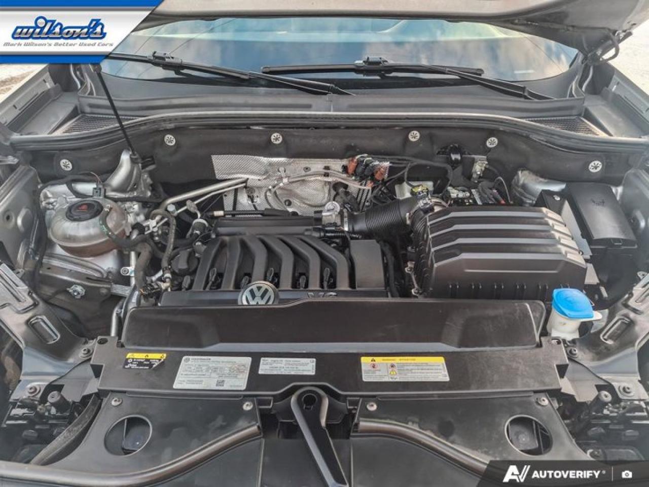 2023 Volkswagen Atlas Highline R-Line AWD | V6 | Leather | Nav | Pano Roof | Cooled + Heated Seats | and More ! Photo