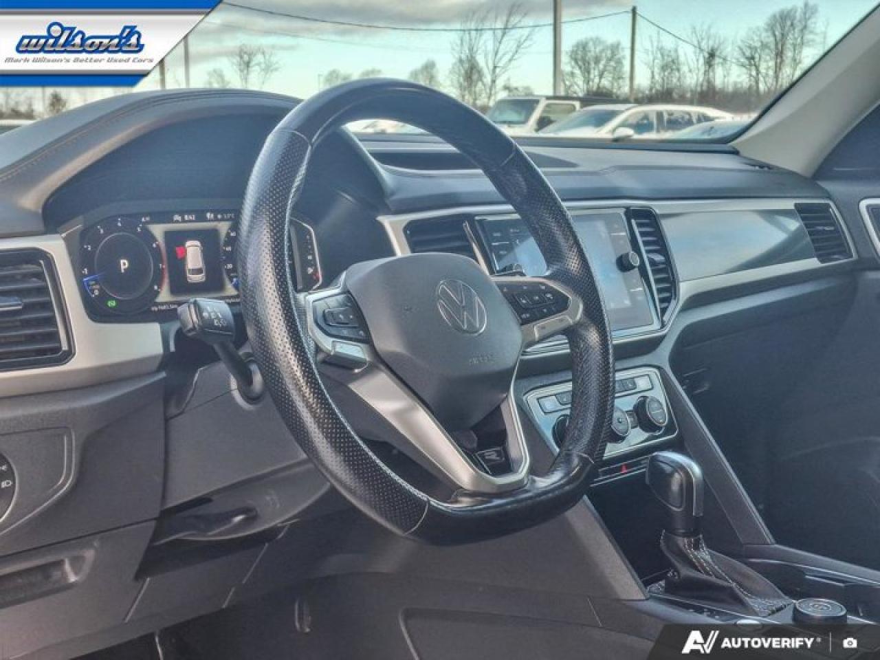 2023 Volkswagen Atlas Highline R-Line AWD | V6 | Leather | Nav | Pano Roof | Cooled + Heated Seats | and More ! Photo