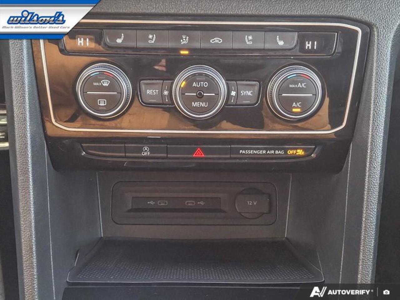 2023 Volkswagen Atlas Highline R-Line AWD | V6 | Leather | Nav | Pano Roof | Cooled + Heated Seats | and More ! Photo