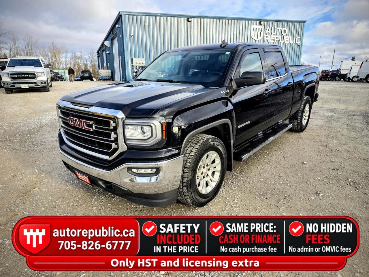 2017 GMC Sierra 1500 SLE Certified 4x4 5.3L V8 Crew Cab 6.5ft Box Photo0