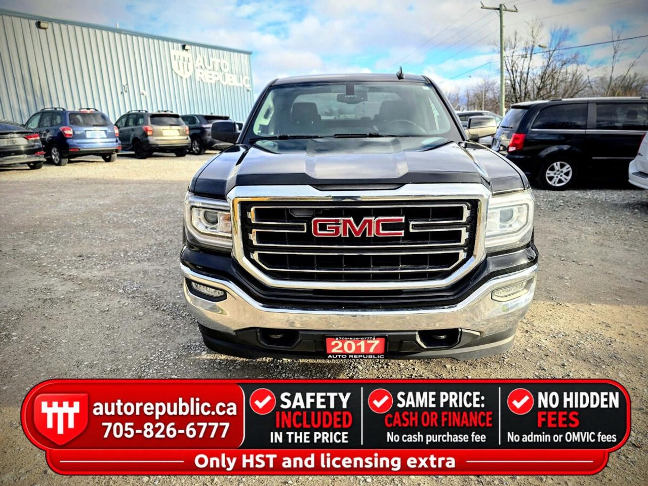2017 GMC Sierra 1500 SLE Certified 4x4 5.3L V8 Crew Cab 6.5ft Box Photo