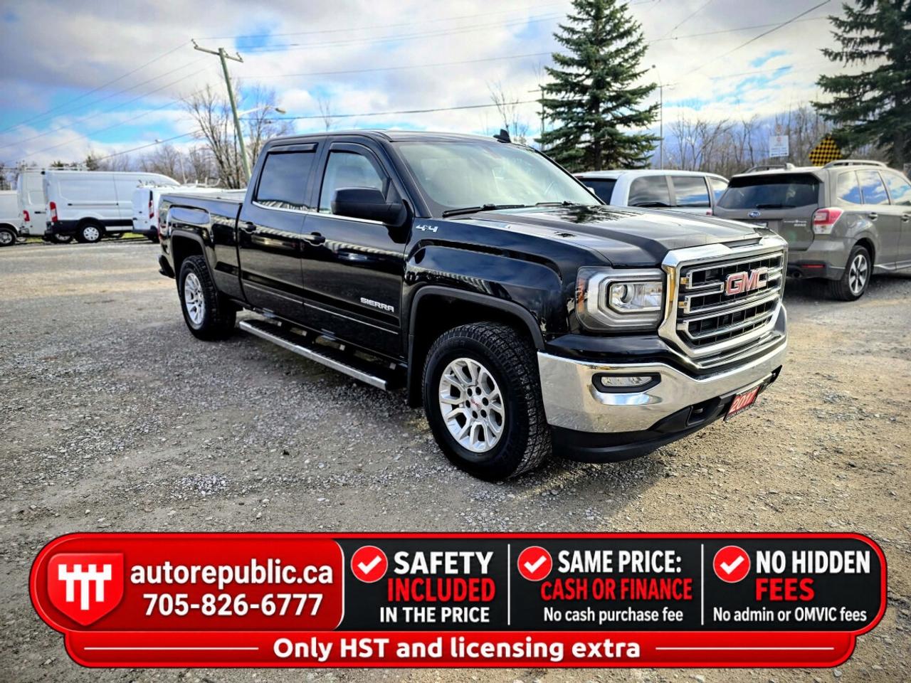 2017 GMC Sierra 1500 SLE Certified 4x4 5.3L V8 Crew Cab 6.5ft Box Photo