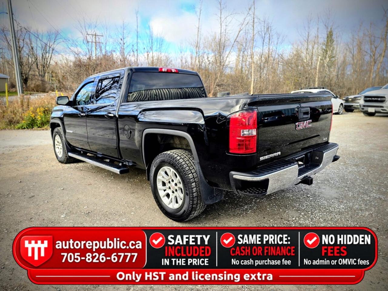 2017 GMC Sierra 1500 SLE Certified 4x4 5.3L V8 Crew Cab 6.5ft Box Photo