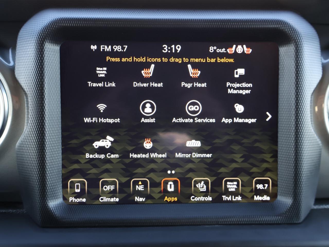 2018 Jeep Wrangler JK UNLIMITED SAHARA 4WD CERTIFIED *1 OWNER*ACCIDENT FREE*DODGE MAINTAIN* CAMERA NAV BLUETOOTH HEATED SEATS/STEERING CRUISE ALLOYS Photo