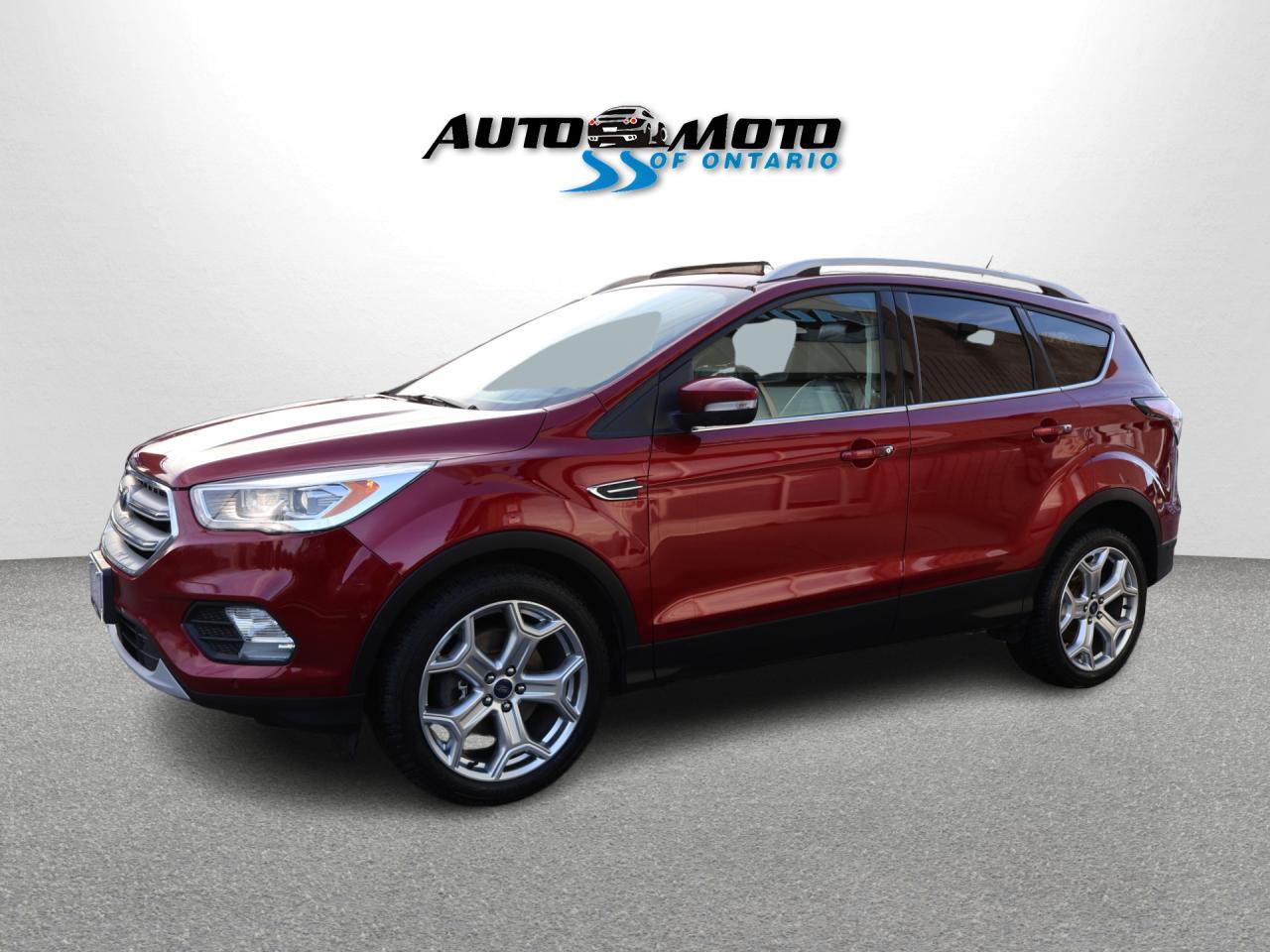 2018 Ford Escape TITANIUM 4WD CERTIFIED *1 OWNER*ACCIDENT FREE* CAMERA NAV BLUETOOTH LEATHER HEATED SEATS P.ROOF B.SPOT CRUISE ALLOYS - Photo #3