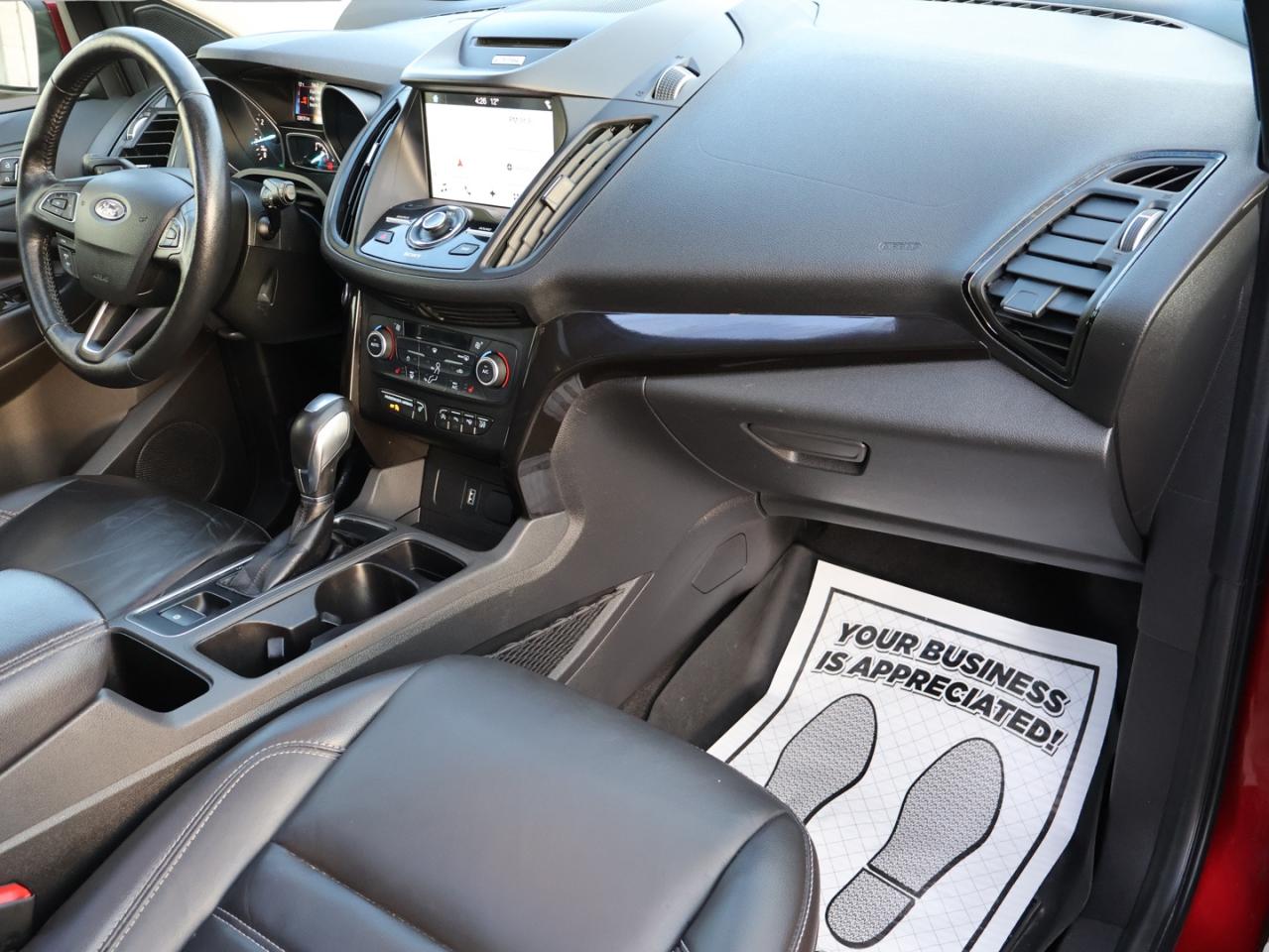 2018 Ford Escape TITANIUM 4WD CERTIFIED *1 OWNER*ACCIDENT FREE* CAMERA NAV BLUETOOTH LEATHER HEATED SEATS P.ROOF B.SPOT CRUISE ALLOYS - Photo #11