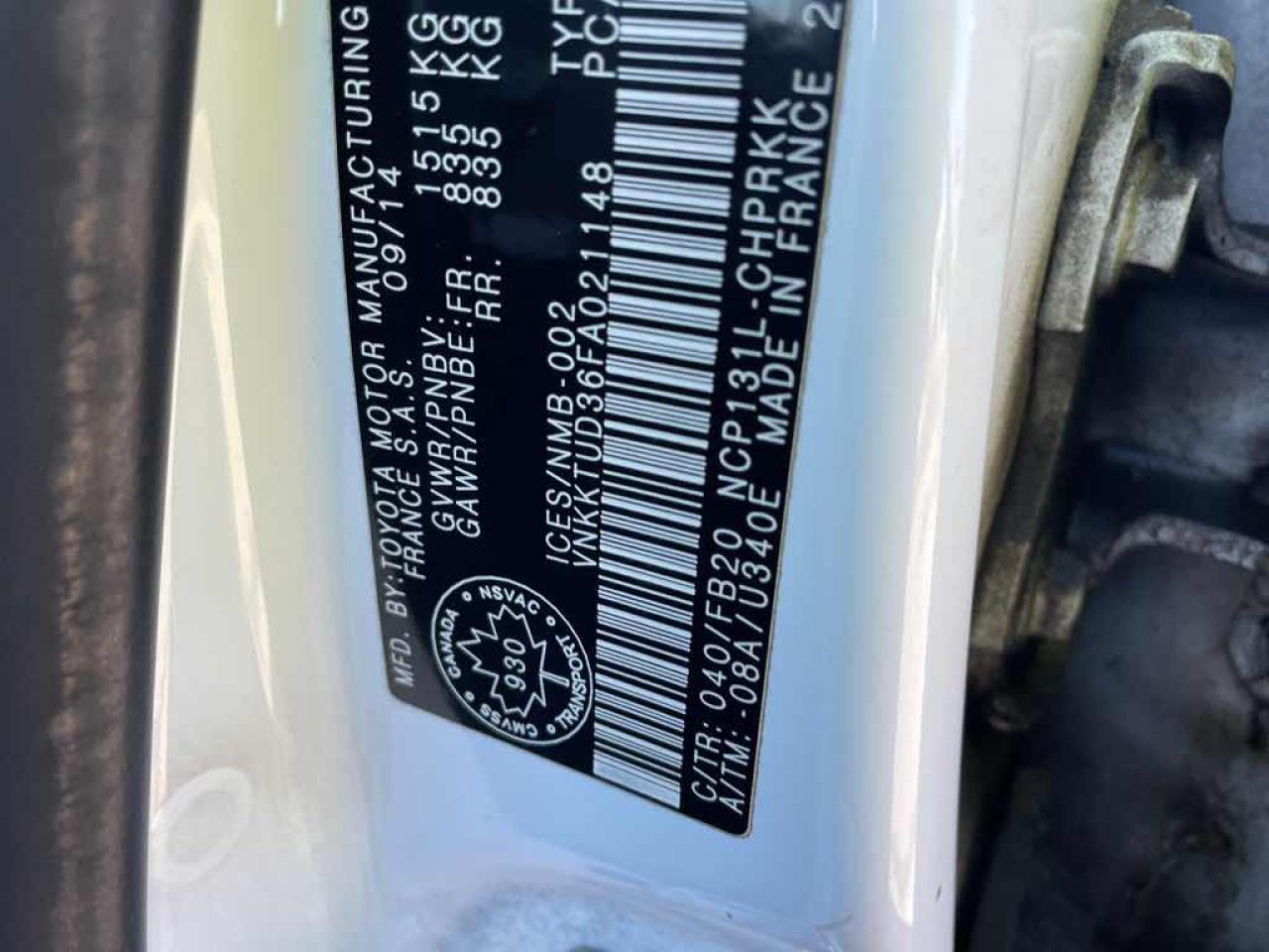 2015 Toyota Yaris  - Photo #13