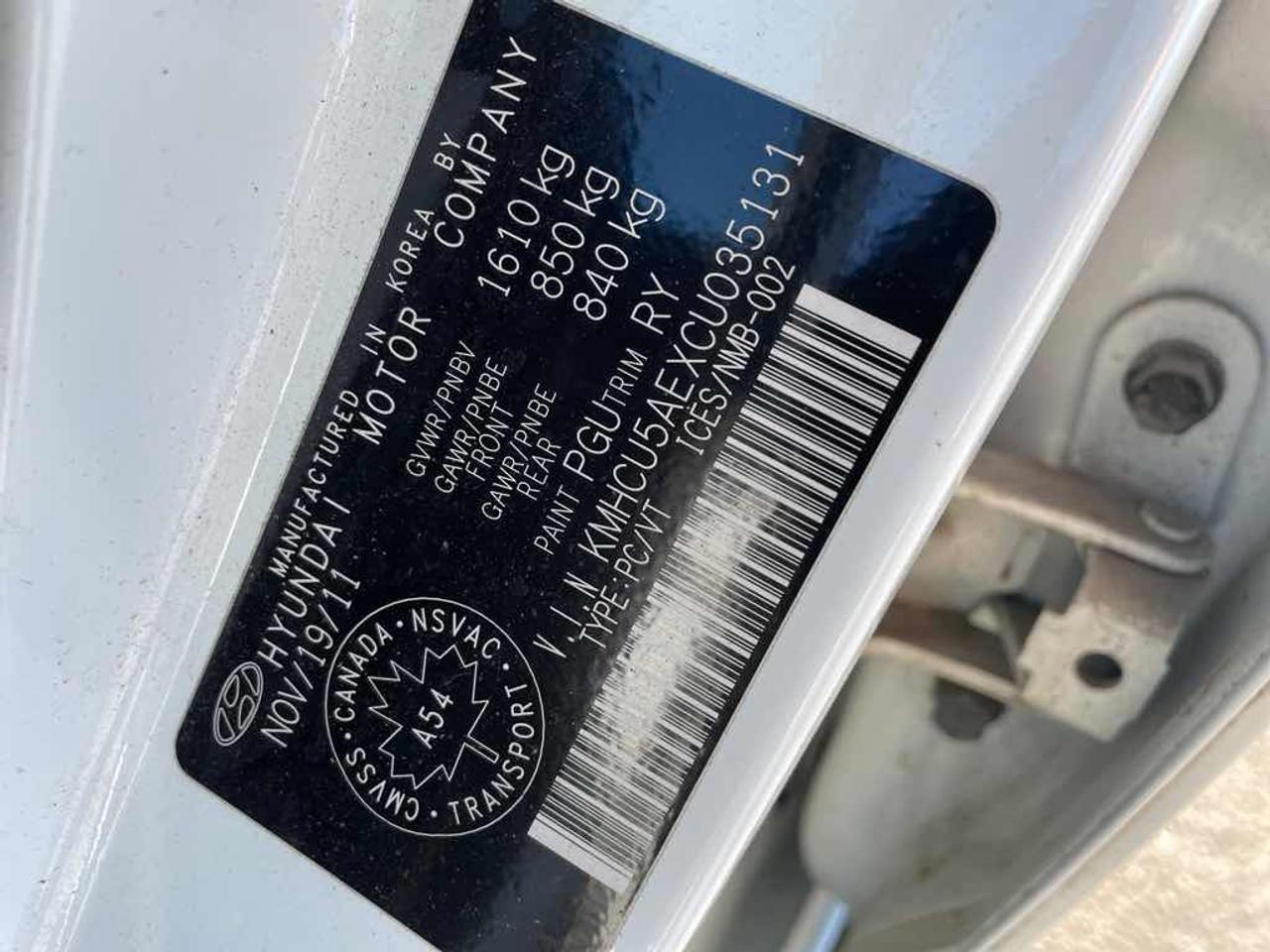 2012 Hyundai Accent  Photo
