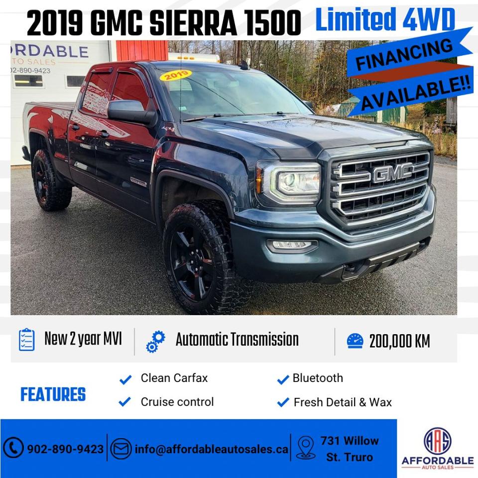 Used 2019 GMC Sierra 1500  for sale in Truro, NS