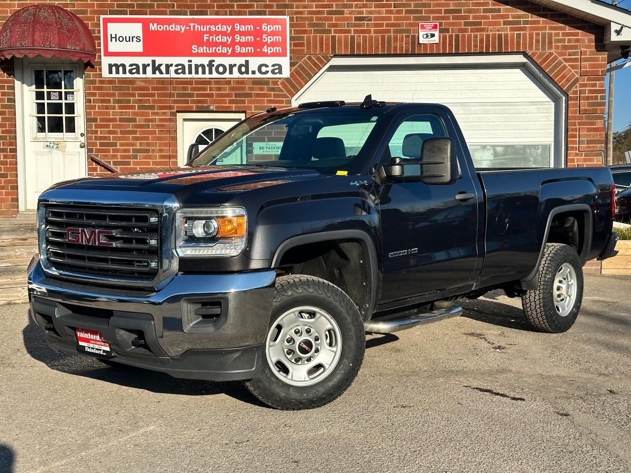 Used 2016 GMC Sierra 2500 6.0L RegularCab 4x4 LB Bluetooth AM/FM A/C CarPlay for sale in Bowmanville, ON