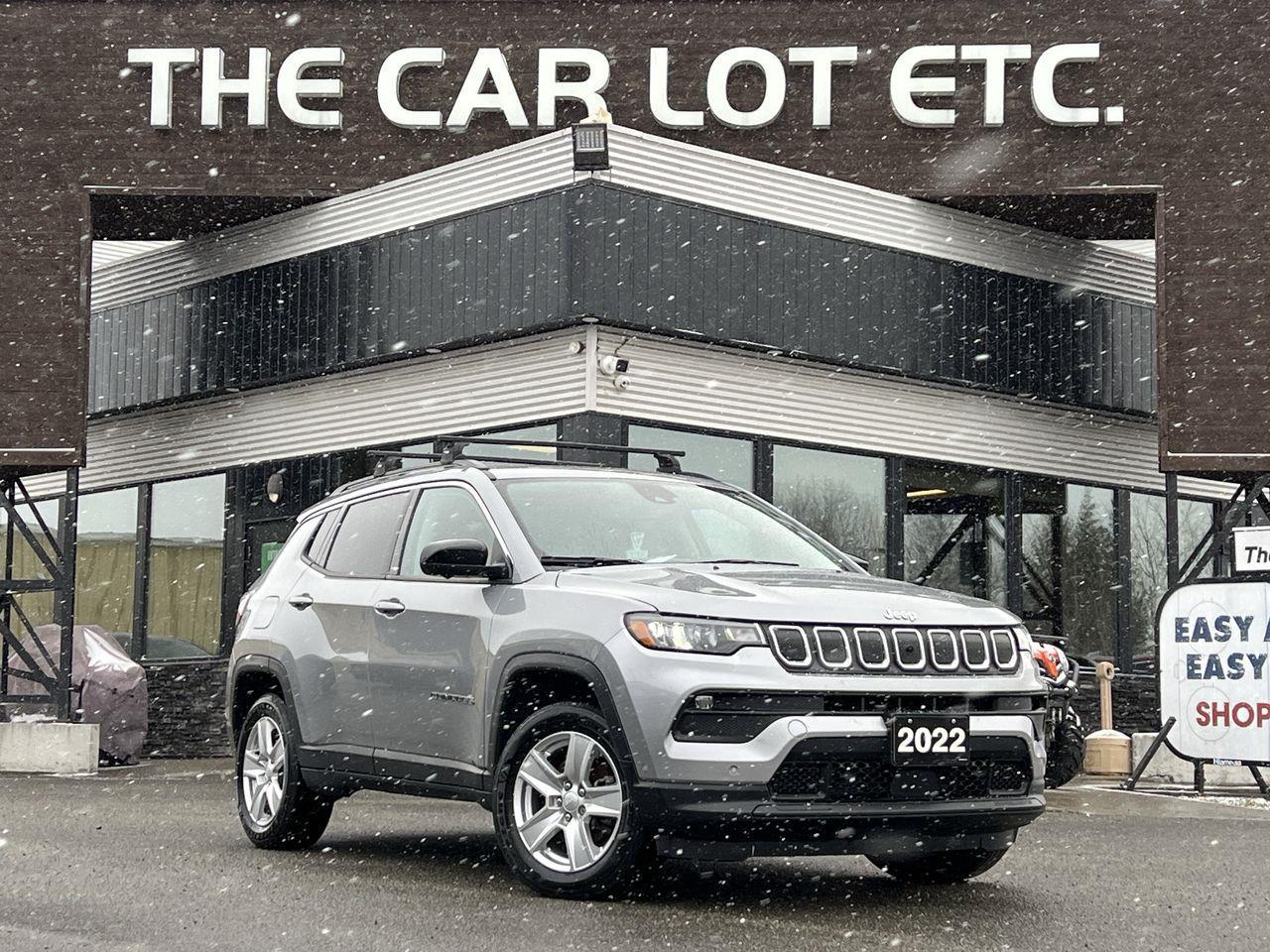 2022 Jeep Compass North 4X4, MOONROOF, HEATED FRONT SEATS, SIRIUS XM, NAV, POWER LIFTGATE, REMOTE START!! Photo0