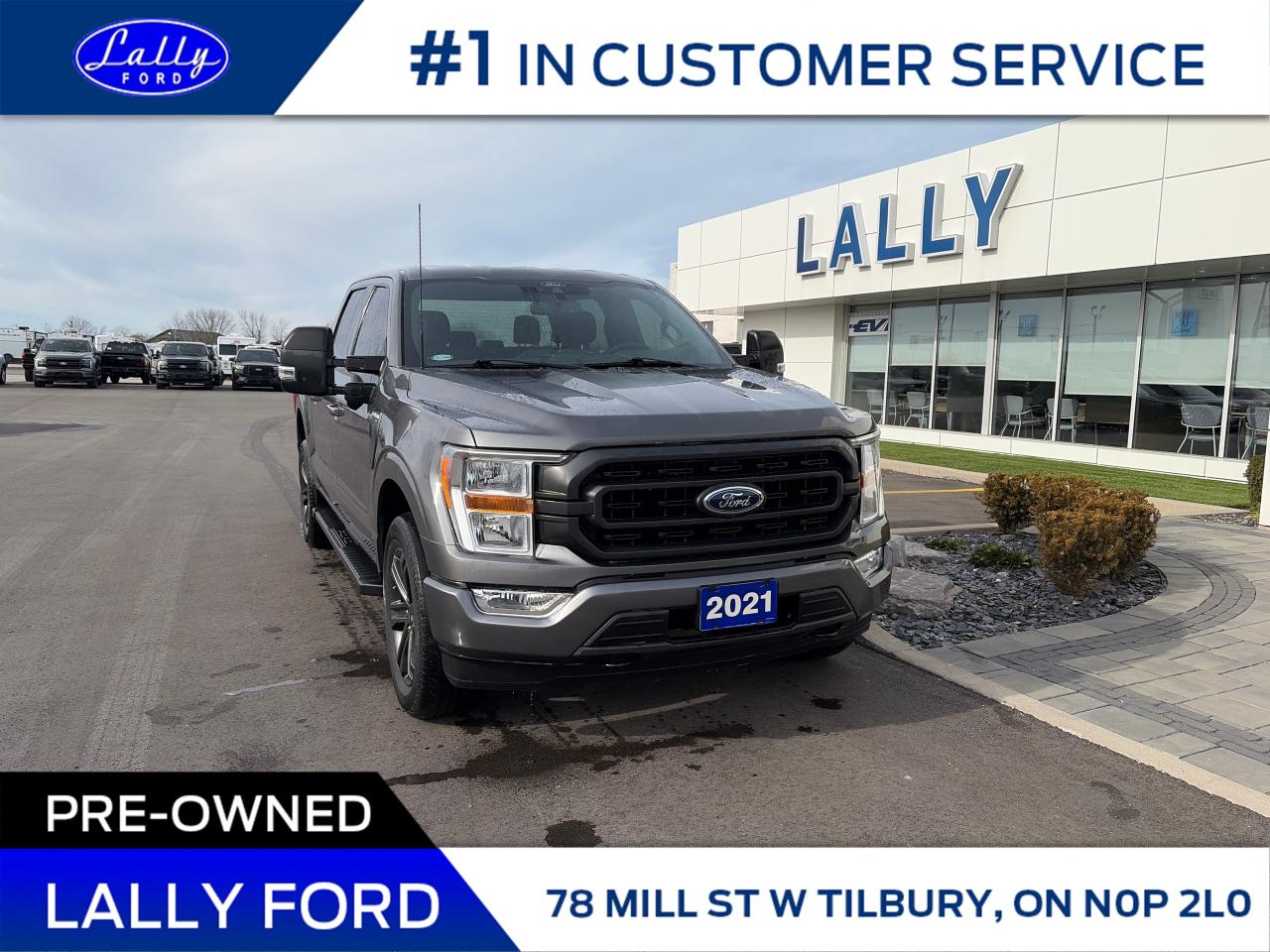 Used 2021 Ford F-150 XLT Sport Package, 5.0L, Local Trade! for sale in Tilbury, ON