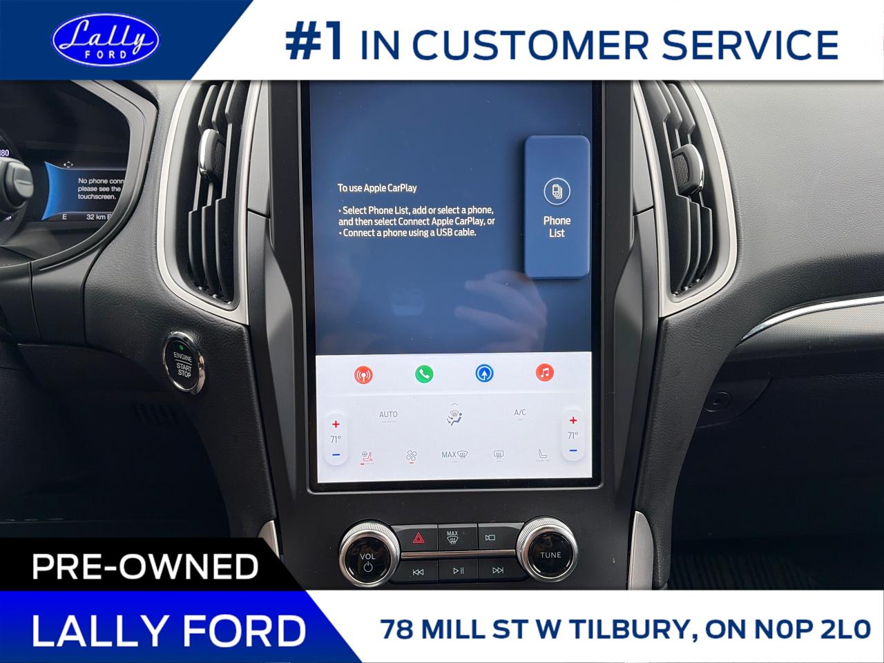 2024 Ford Edge ST Line Moonroof, Nav, One Owner! Photo