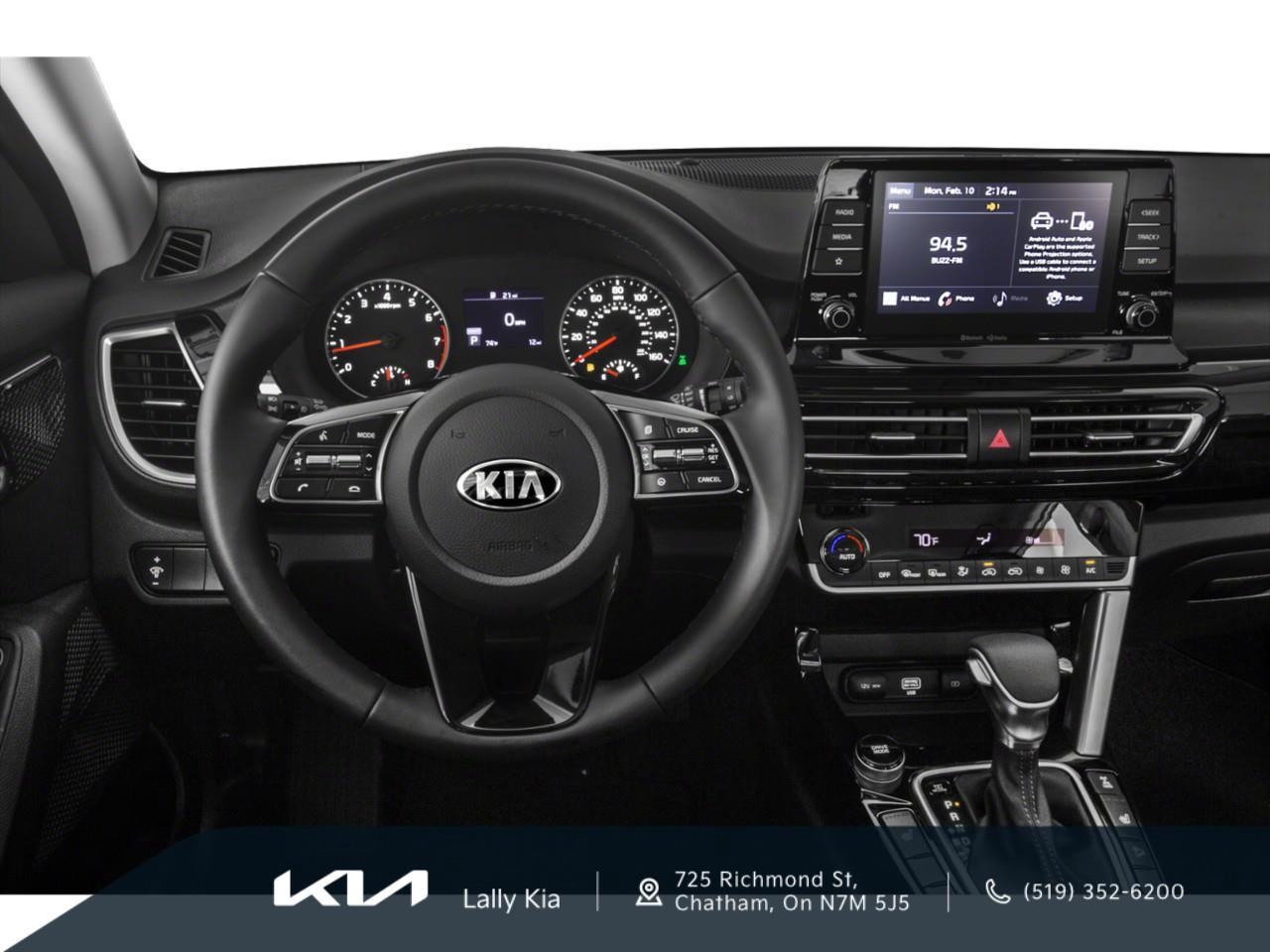 2021 Kia Seltos EX New Arrival | Clean CarFax | Local Trade | Leather | Roof Photo