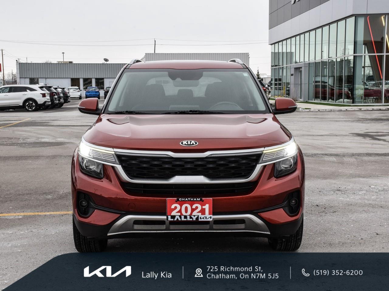 2021 Kia Seltos EX New Arrival | Clean CarFax | Local Trade | Leather | Roof Photo