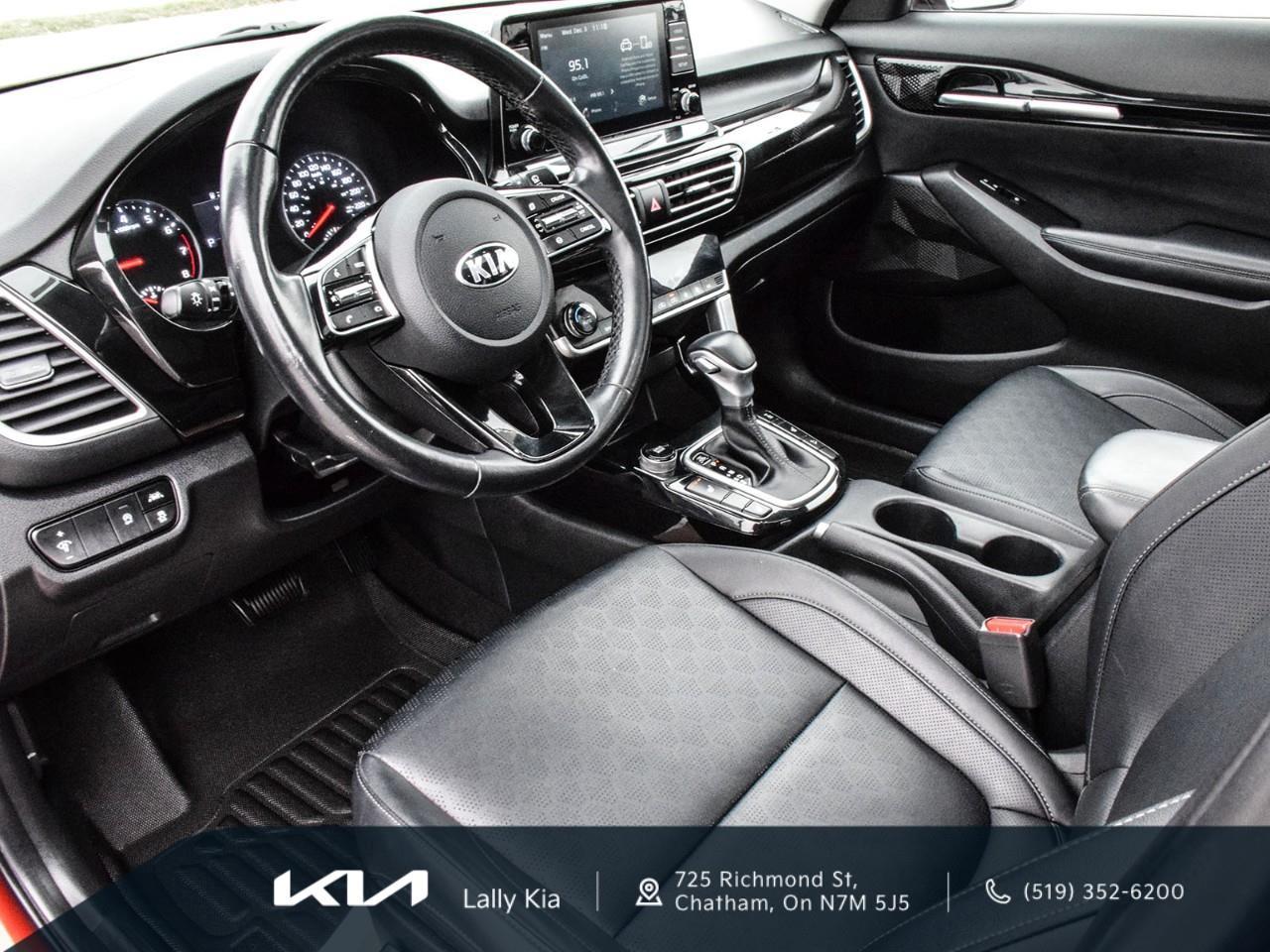 2021 Kia Seltos EX New Arrival | Clean CarFax | Local Trade | Leather | Roof Photo