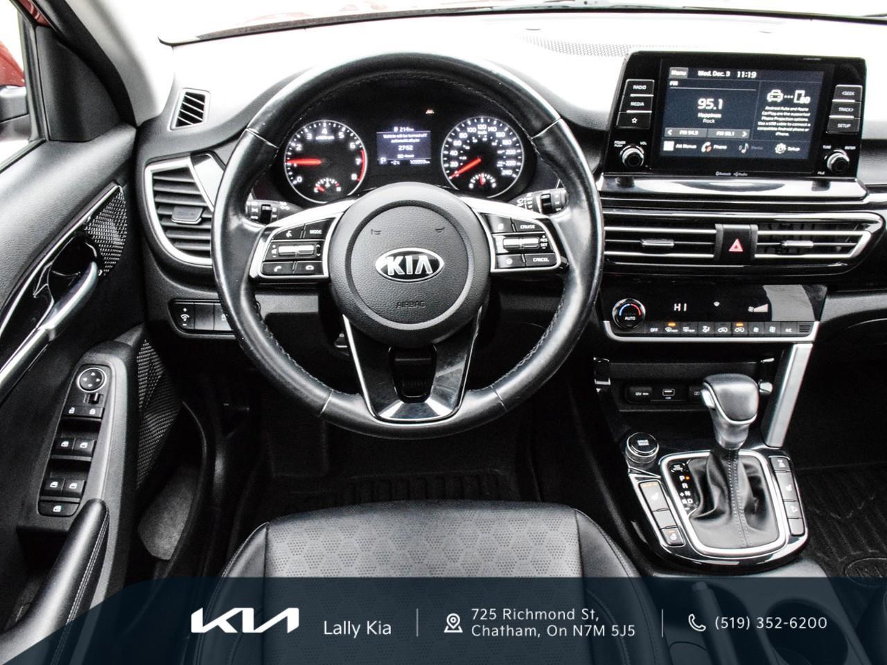 2021 Kia Seltos EX New Arrival | Clean CarFax | Local Trade | Leather | Roof Photo