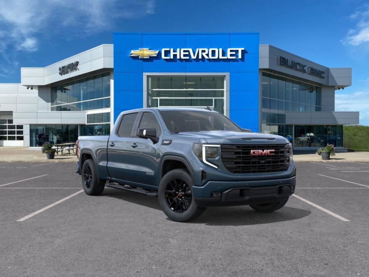 New 2026 GMC Sierra 1500 Crew Cab Standard Box 4-Wheel Drive Elevation for sale in Selkirk, MB