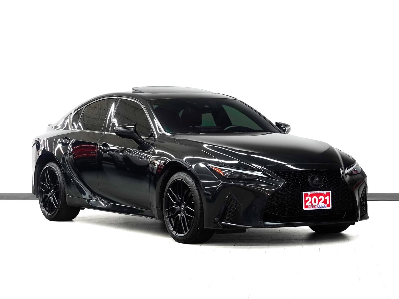 2021 Lexus IS 350 FSPORT2 | AWD | Nav | Red Leather | Sunroof