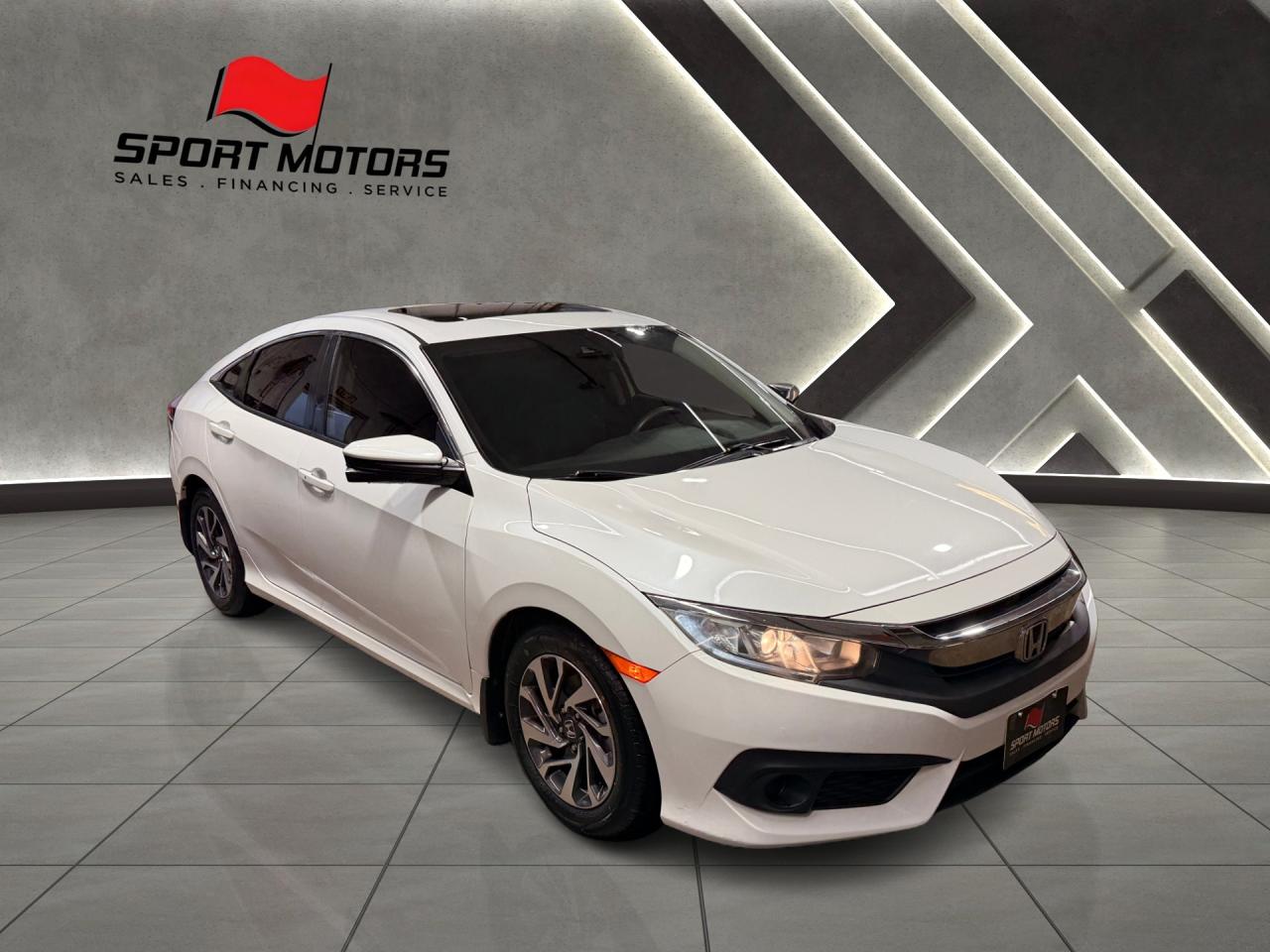 2018 Honda Civic EX+New Brakes+Roof+Adaptive Cruise+CLEAN CARFAX Photo10