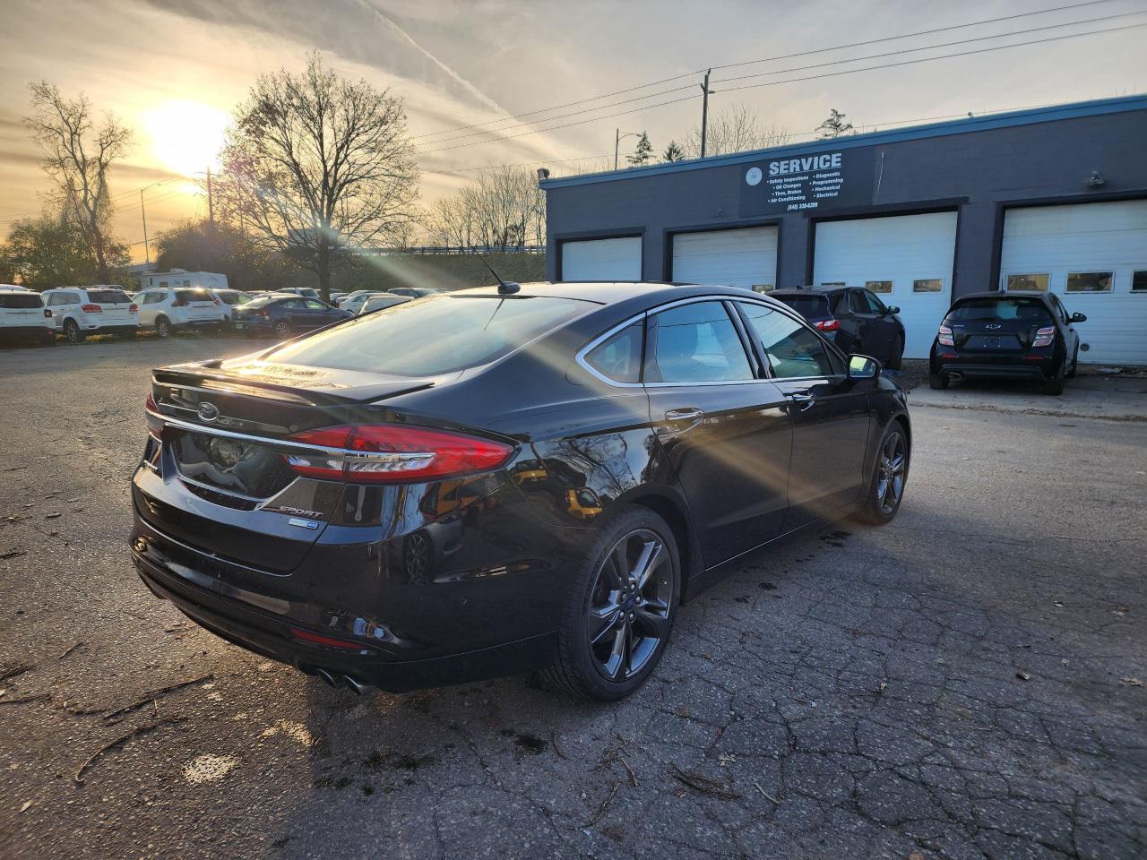 2018 Ford Fusion SPORT l V6 l AWD l Clean Carfax l No Accidents Photo