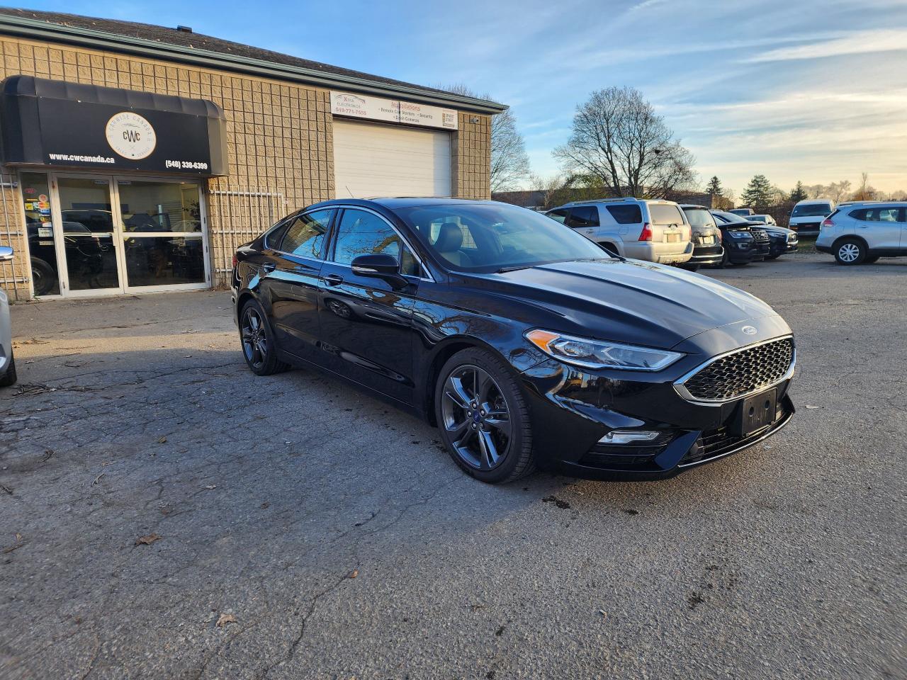 2018 Ford Fusion SPORT l V6 l AWD l Clean Carfax l No Accidents Photo
