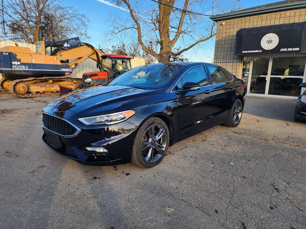 2018 Ford Fusion SPORT l V6 l AWD l Clean Carfax l No Accidents - Photo #1