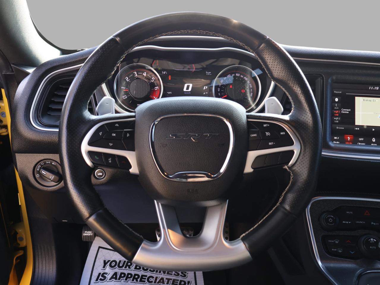 2018 Dodge Challenger SRT 392 CERTIFIED *ACCIDENT FREE*DODGE MAINTAIN* CAMERA NAV BLUETOOTH LEATHER COOL/HEA SEATS/STEEIRNG B.SPOT CRUISE ALLOYS - Photo #9