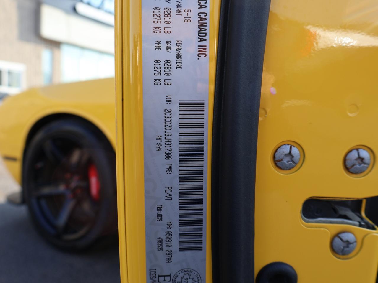 2018 Dodge Challenger SRT 392 CERTIFIED *ACCIDENT FREE*DODGE MAINTAIN* CAMERA NAV BLUETOOTH LEATHER COOL/HEA SEATS/STEEIRNG B.SPOT CRUISE ALLOYS - Photo #53