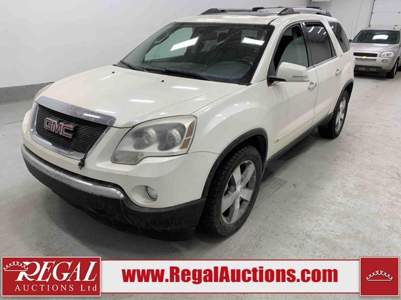 Used 2010 GMC Acadia SLT-1 for sale in Calgary, AB