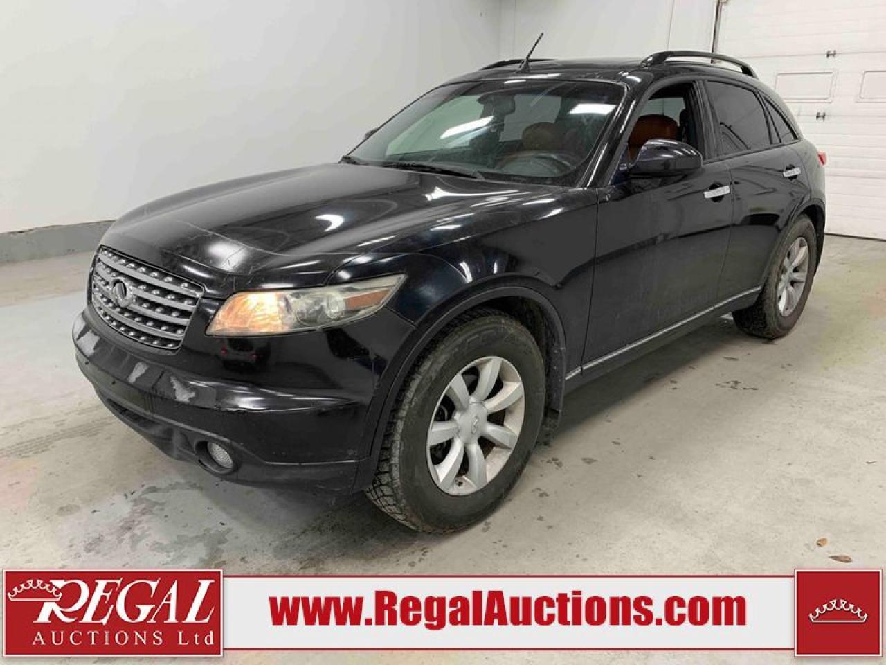 Used 2005 Infiniti FX  for sale in Calgary, AB