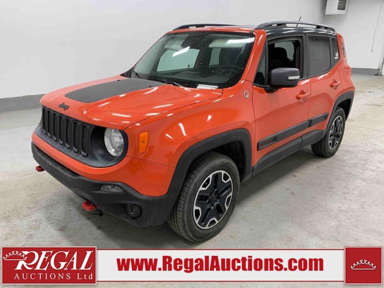 Used 2015 Jeep Renegade Trailhawk for sale in Calgary, AB